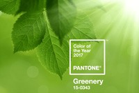 Vert couleur de l'année 2017 selon Pantone